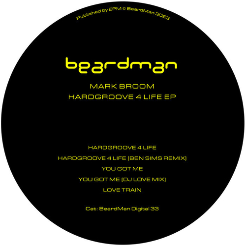 Mark Broom - Hardgroove 4 Life EP [BMD033]